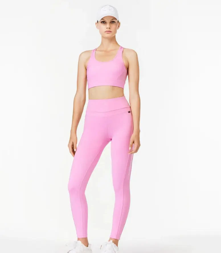 Goldbergh ružový fitness outfit